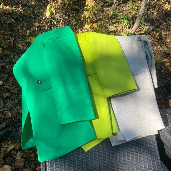 Blue Sky Factory Mongolian wool coat Sz S/M Brand New - Picture 16 of 16